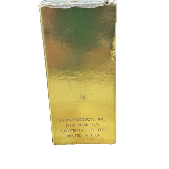 Vintage Avon To A Wild‎ Rose glass cologne Valentine bottle w plastic topper lid - Picture 5 of 6